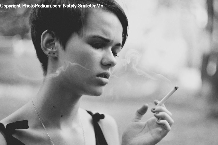 Human, People, Person, Tie, Finger, Hand, Smoke