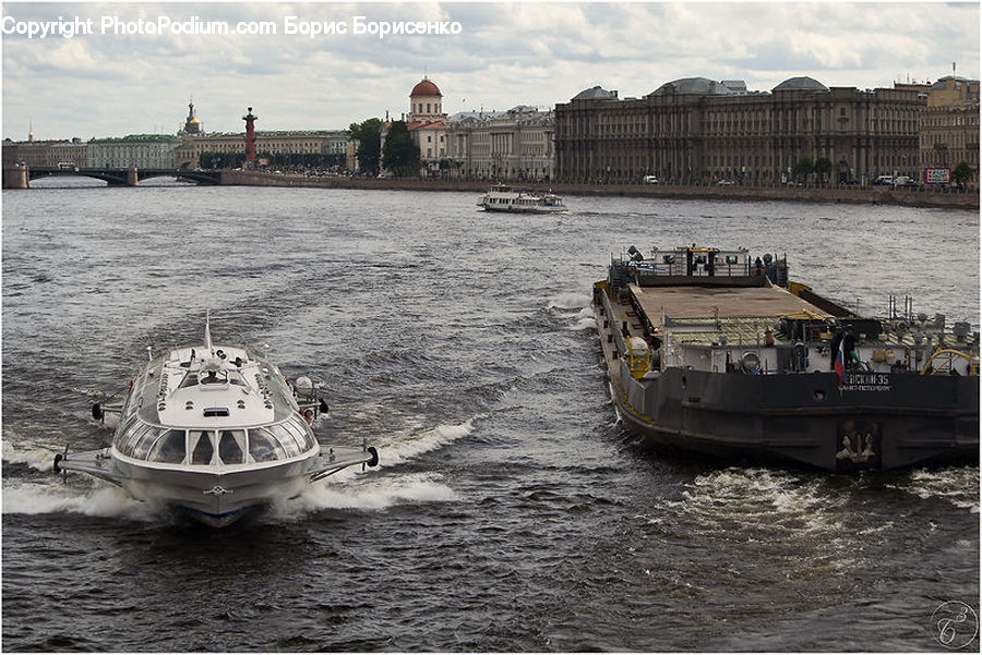 Cruise Ship, Ferry, Freighter, Ship, Tanker, Vessel, Boat