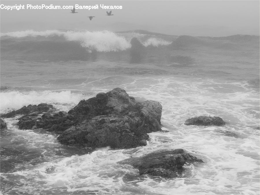 Outdoors, Sea, Sea Waves, Water, Ocean, Coast