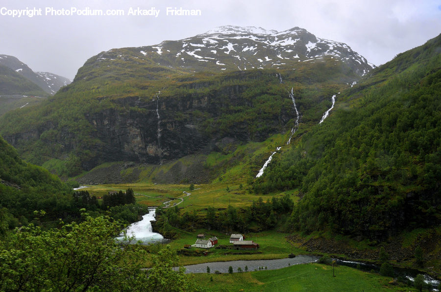 Nature, Outdoors, Crest, Mountain, Peak, Landscape, Scenery