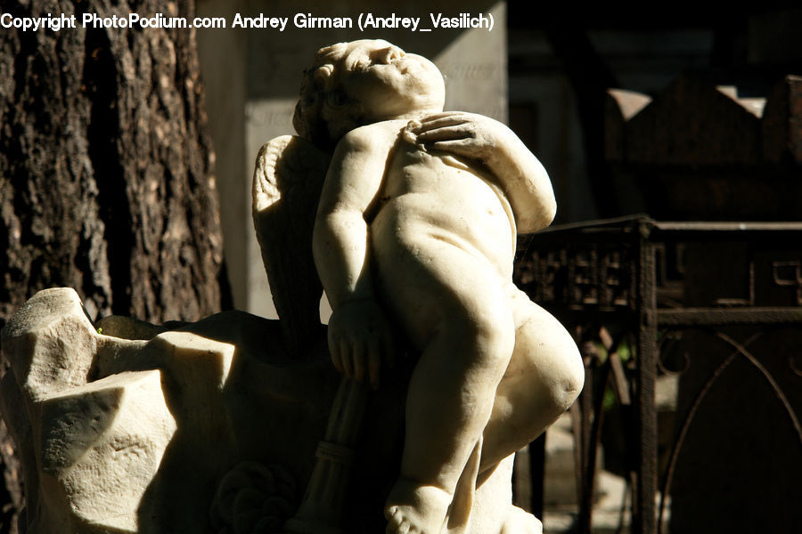 Art, Gargoyle, Statue, Sculpture, Rust, Outdoors, Sand