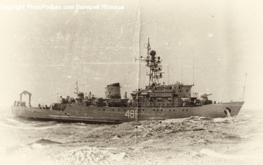 Boat, Watercraft, Steamer, Battleship, Cruiser, Destroyer, Ship