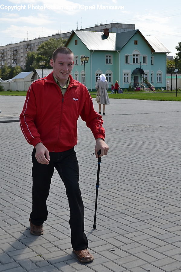 Human, People, Person, Leisure Activities, Walking, Stick, Female