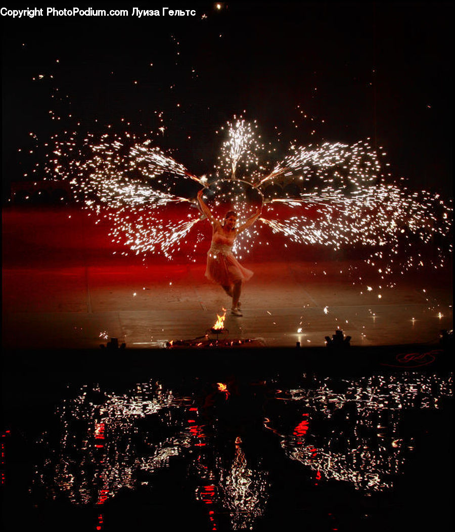 Fireworks, Night, Carnival, Festival