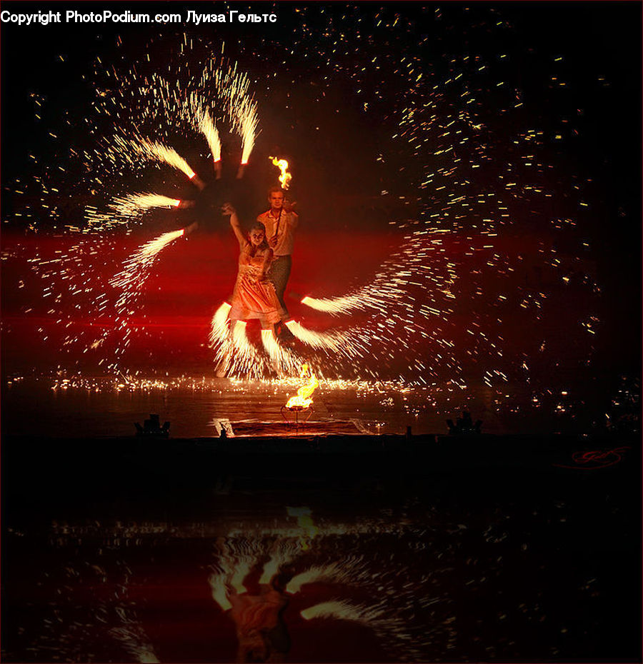 Fireworks, Night