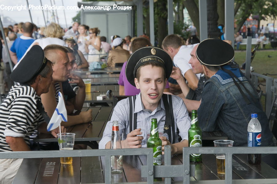 People, Person, Human, Appliance, Oven, Crowd, Hat