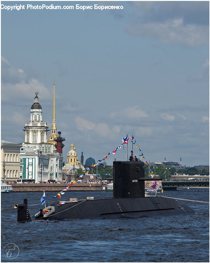 Ferry, Freighter, Ship, Tanker, Vessel, Submarine, Boat
