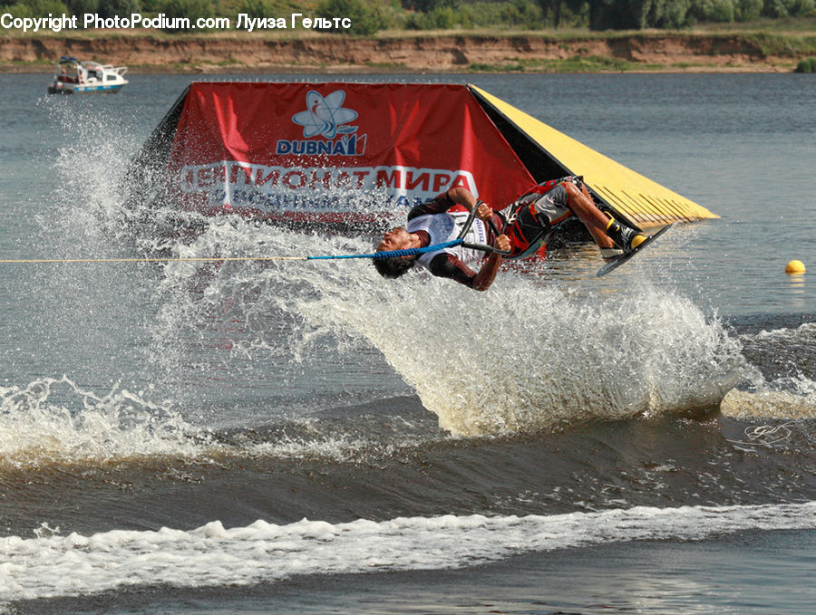 Jet Ski, Boat, Dinghy, Canoe, Rowboat, Water, Lifejacket