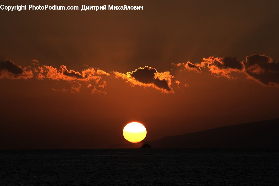 Sun, Dawn, Dusk, Sky, Sunrise, Sunset