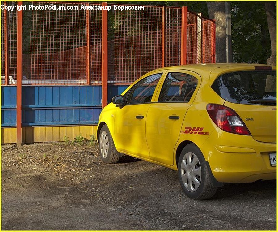 Automobile, Car, Vehicle, Cab, Taxi, Caravan, Van