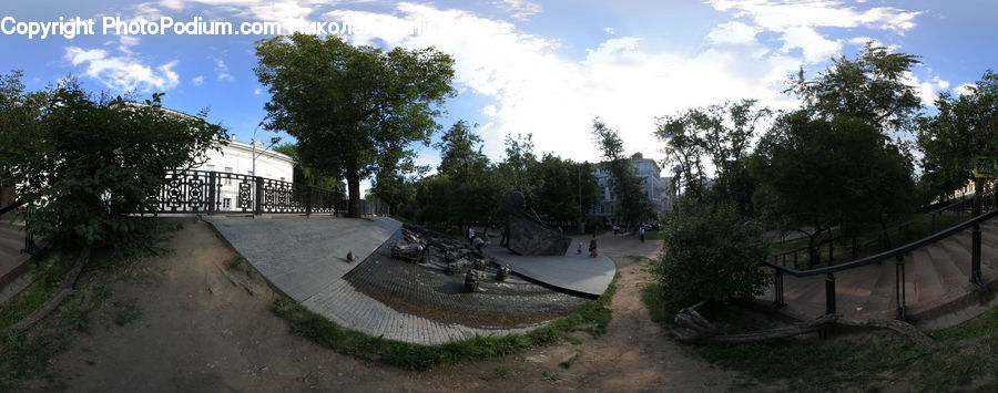 Machine, Ramp, Dirt Road, Gravel, Architecture, Downtown, Plaza