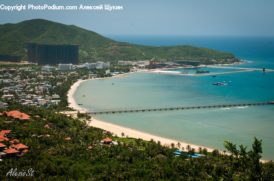 Aerial View, Coast, Outdoors, Sea, Water, Beach, Lagoon