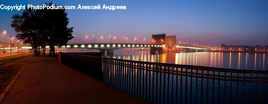Boardwalk, Deck, Path, Sidewalk, Walkway, Pavement, City