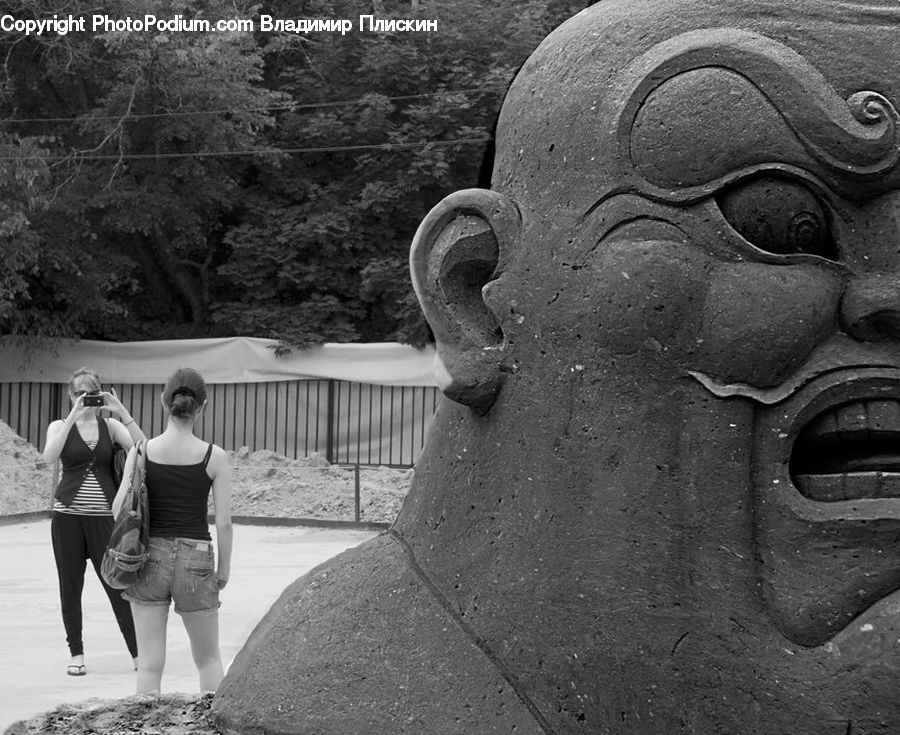 People, Person, Human, Head, Portrait, Art, Sculpture