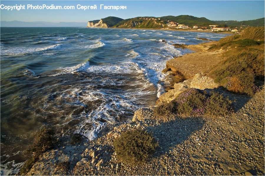 Coast, Outdoors, Sea, Water, Ocean, Beach, Promontory