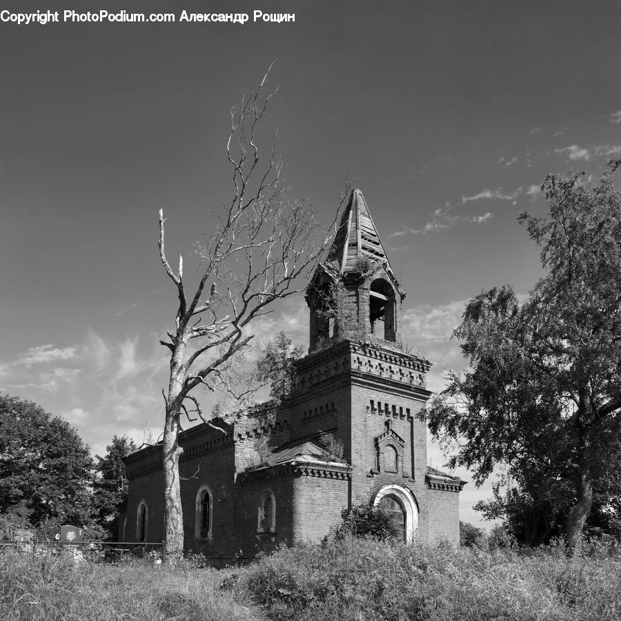Architecture, Castle, Fort, Building, Housing, Villa, Church