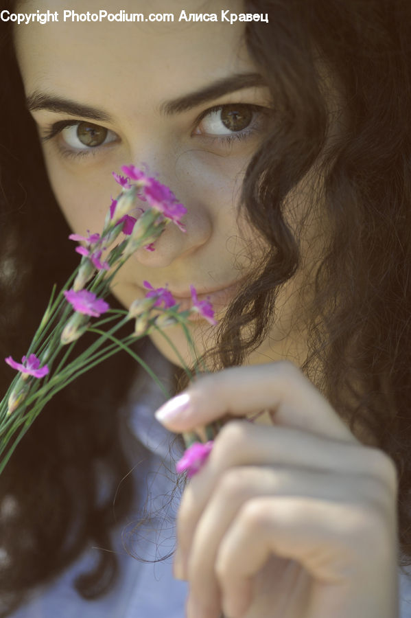 People, Person, Human, Flower, Flower Arrangement, Flower Bouquet, Face