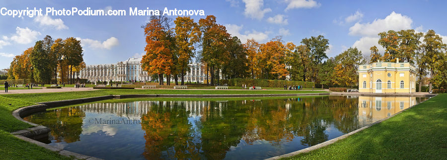 Outdoors, Pond, Water, Building, Housing, Villa, Architecture