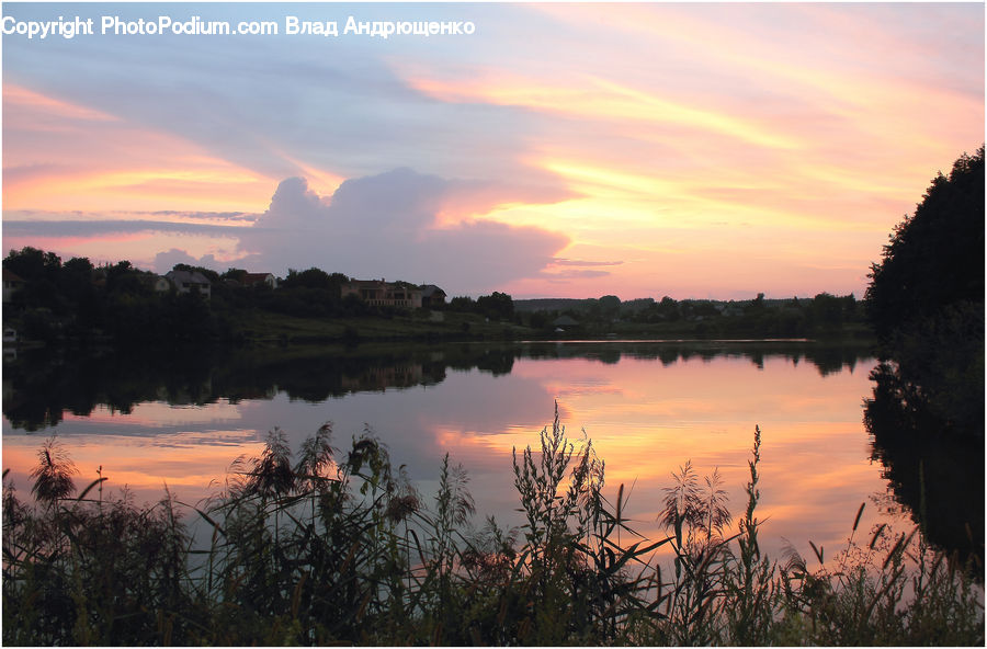 Dawn, Dusk, Red Sky, Sky, Sunrise, Sunset, Outdoors