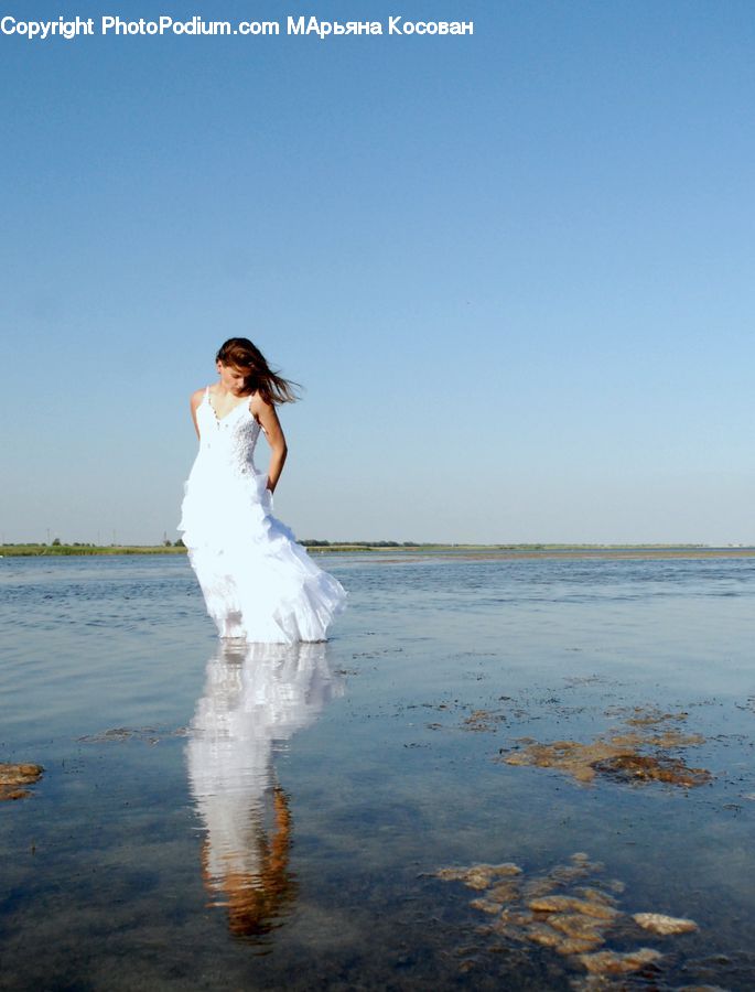 People, Person, Human, Robe, Beach, Coast, Outdoors