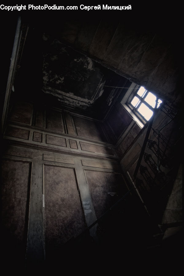 Architecture, Housing, Skylight, Window, Light, Crypt, Apartment Building