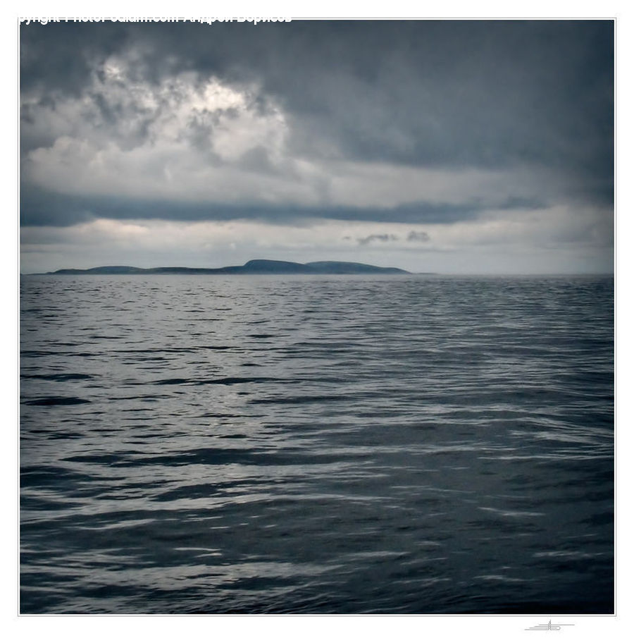 Ocean, Outdoors, Sea, Water, Azure Sky, Cloud, Sky