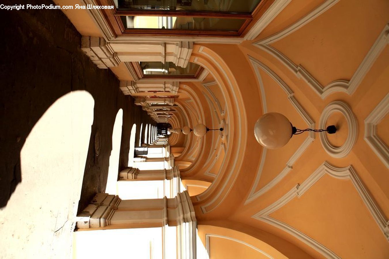 Banister, Handrail, Staircase, Arch, Vault Ceiling, Attic, Floor