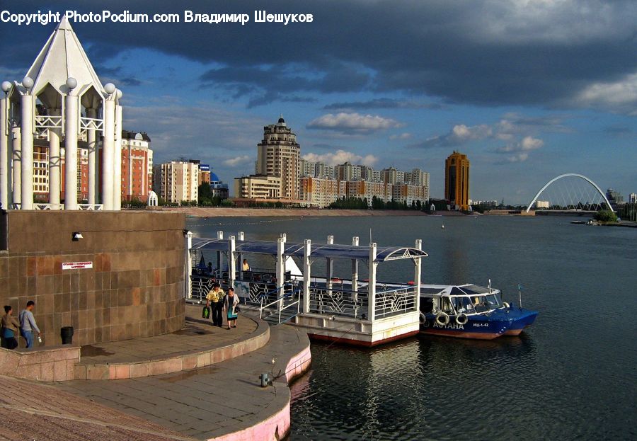 Cruise Ship, Ferry, Freighter, Ship, Tanker, Vessel, Boardwalk