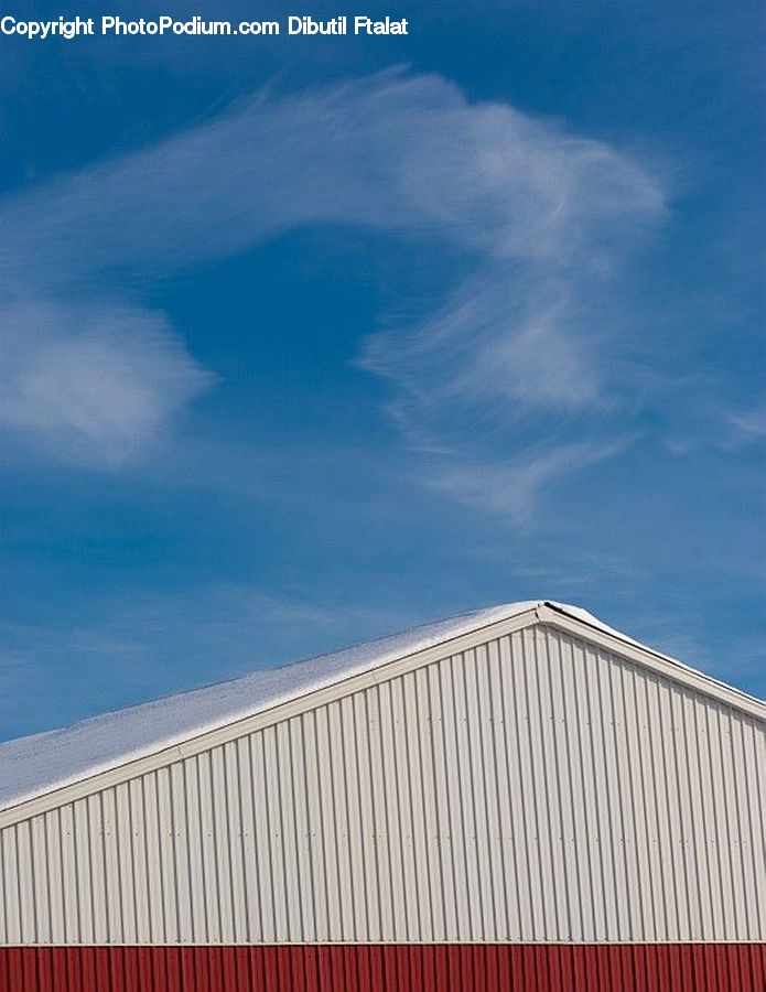 Building, Shipping Container, Office Building, Housing, Azure Sky, Cloud, Outdoors