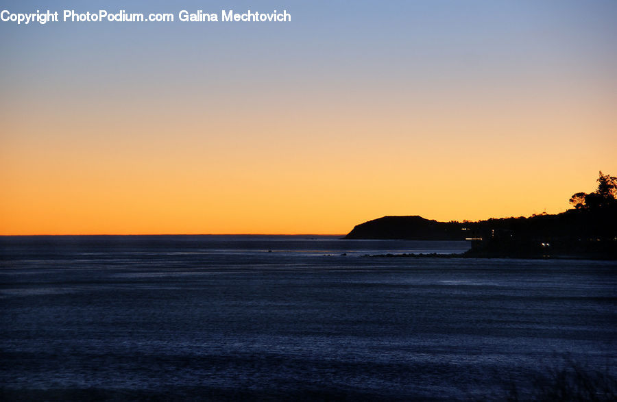 Dawn, Dusk, Red Sky, Sky, Sunrise, Sunset, Beach