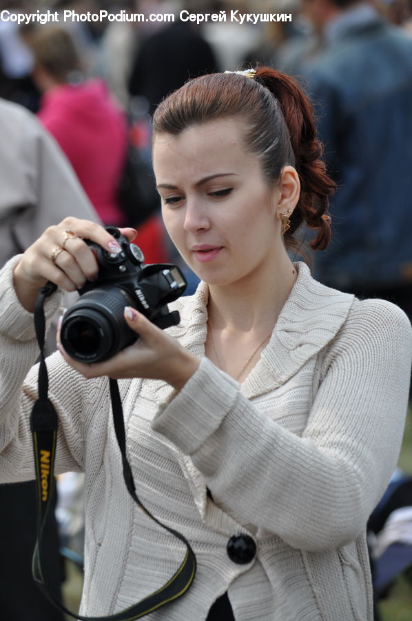 Person, Photographer, People, Human, Female, Portrait, Selfie