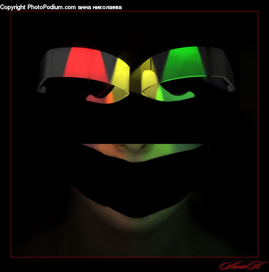 Lamp, Lampshade, Logo, Trademark, Face, Glasses