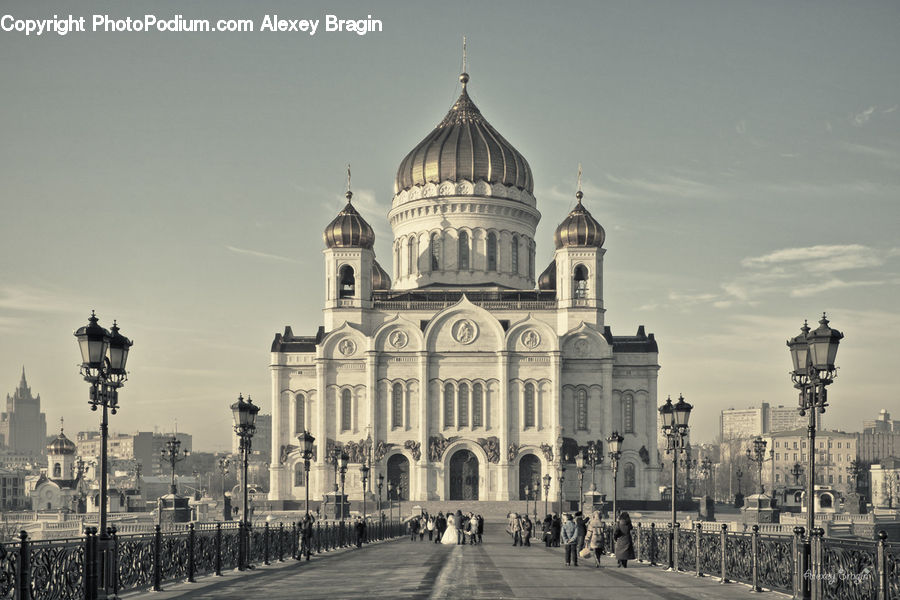 Building, Architecture, Dome, City, Downtown, Church, Worship
