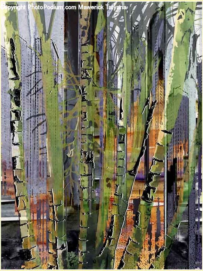 Collage, Poster, Atlas, Map, Art, Modern Art, Building