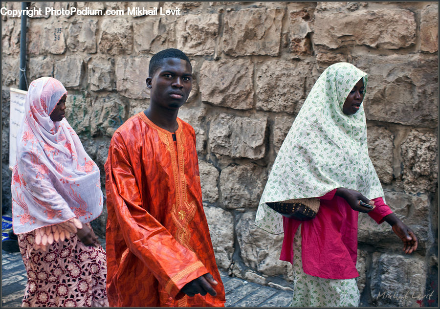 Human, People, Person, Costume, Sari, Rock, Outdoors
