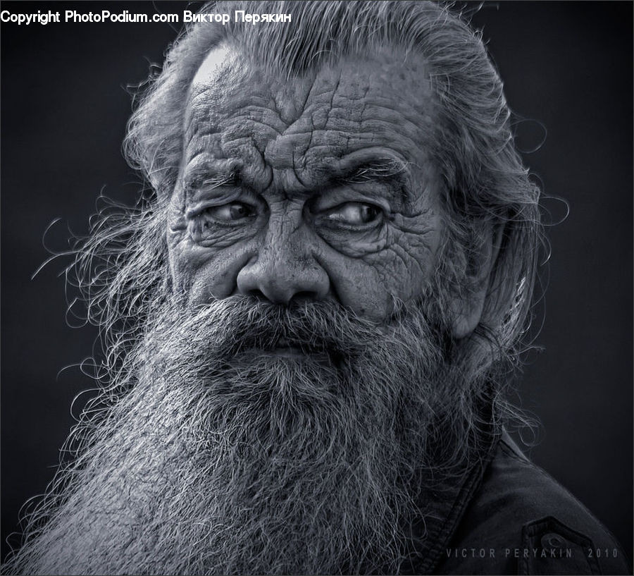 Person, Portrait, Selfie, Head, Beard, Hair, Face