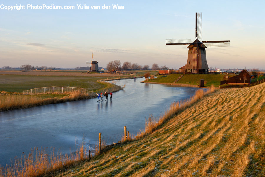 Engine, Machine, Motor, Turbine, Wind Turbine, Countryside, Outdoors