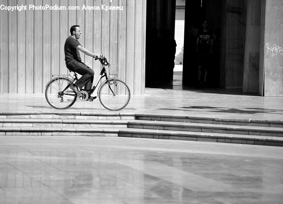 People, Person, Human, Bicycle, Bike, Cyclist, Vehicle