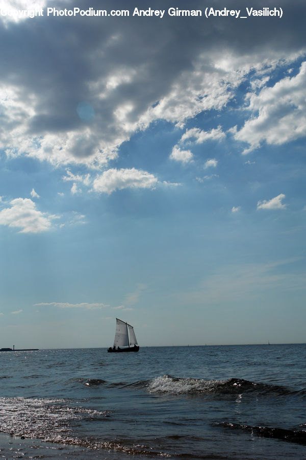 Beach, Coast, Outdoors, Sea, Water, Ocean, Azure Sky