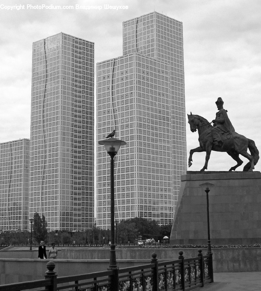 Art, Sculpture, Statue, City, Downtown, Urban, Architecture