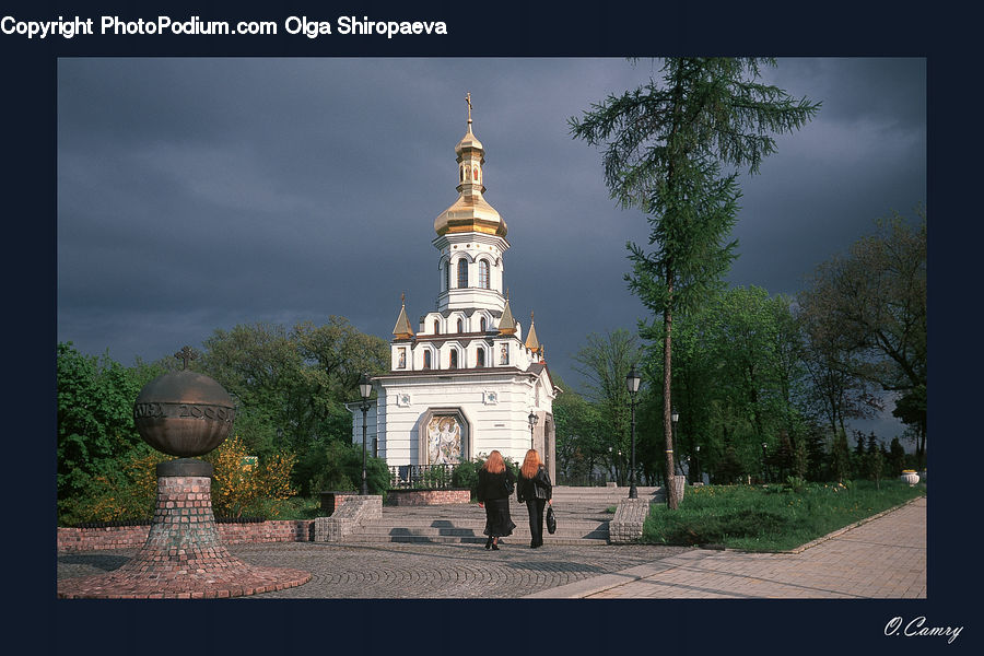Architecture, Church, Worship, Bell Tower, Clock Tower, Tower, Conifer