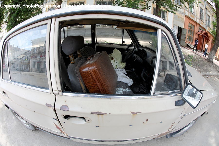 Automobile, Car, Vehicle, Beach Wagon, Caravan, Van, Plywood