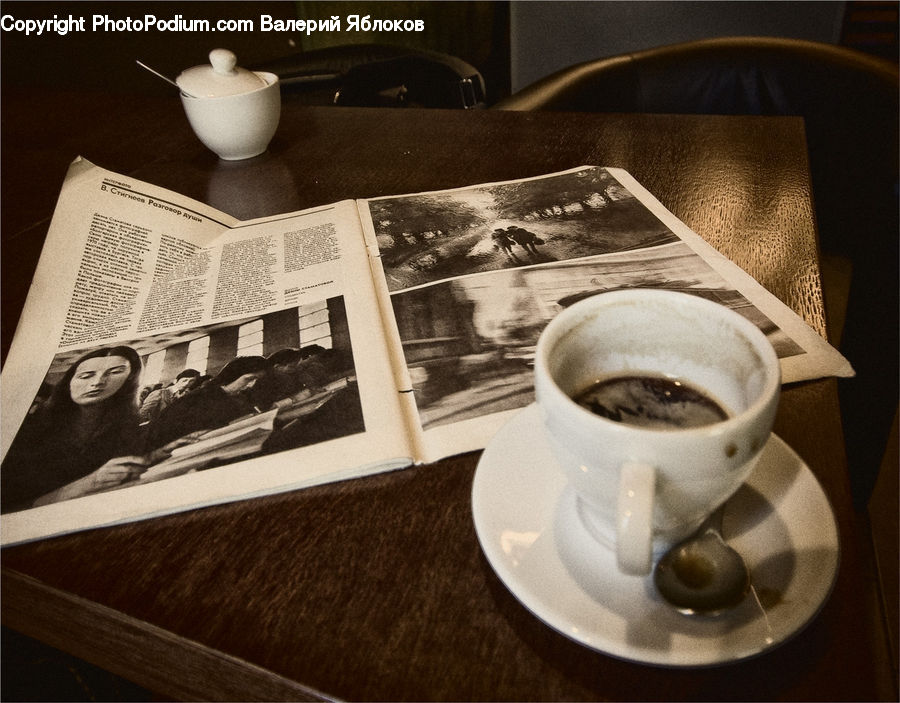 Coffee Cup, Cup, Coffee Table, Furniture, Table, Pot, Pottery