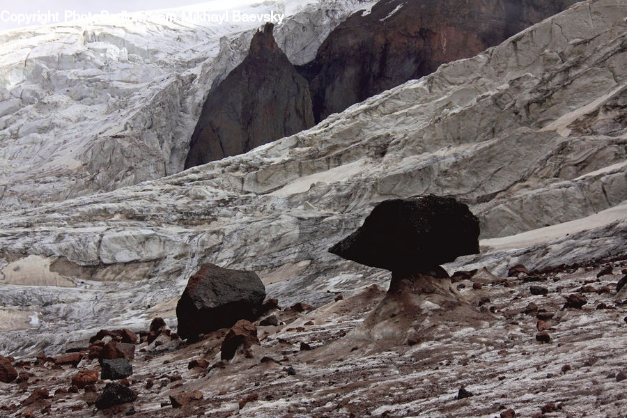 Hole, Arctic, Glacier, Ice, Mountain, Outdoors, Snow