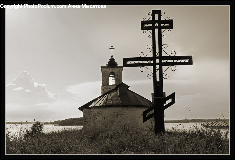Cross, Architecture, Church, Worship, Spire, Steeple, Tower