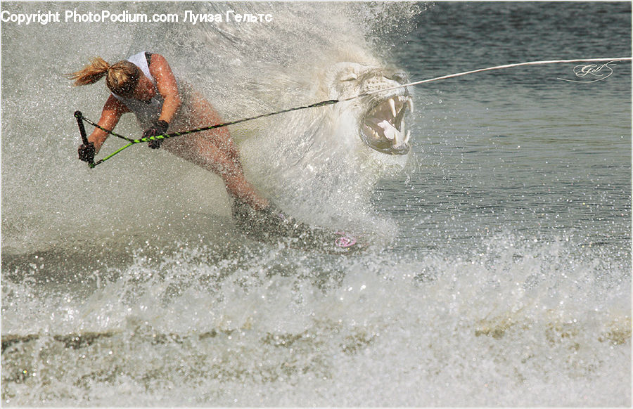 Sport, Swimming, Water, Outdoors, Sea, Sea Waves, Surfing