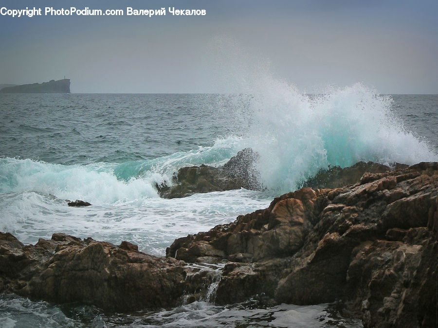Outdoors, Sea, Sea Waves, Water, Coast, Ocean, Beach