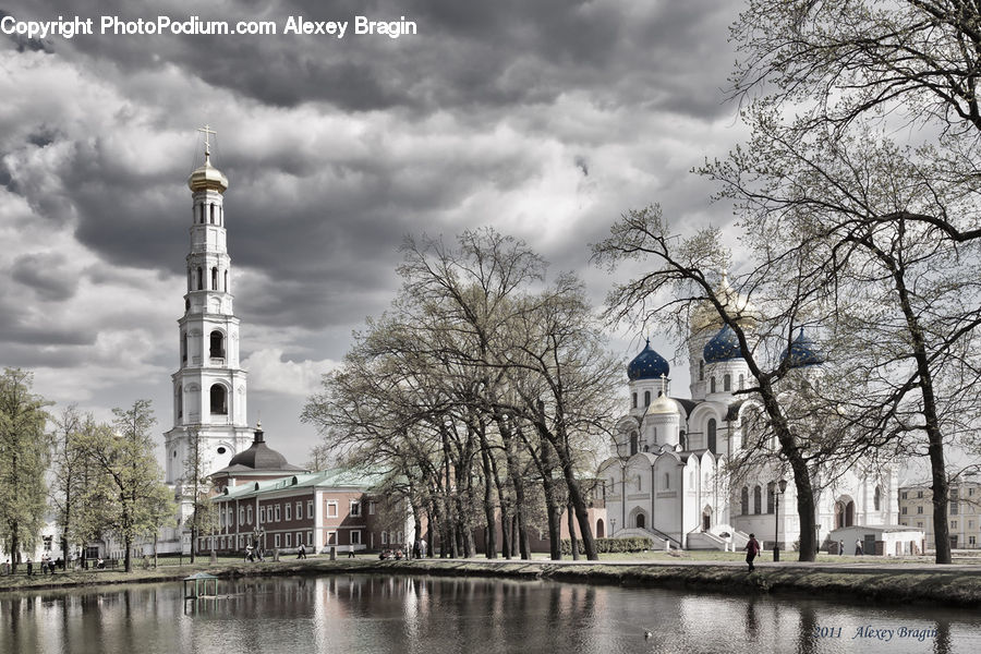 Architecture, Church, Worship, Canal, Outdoors, River, Water