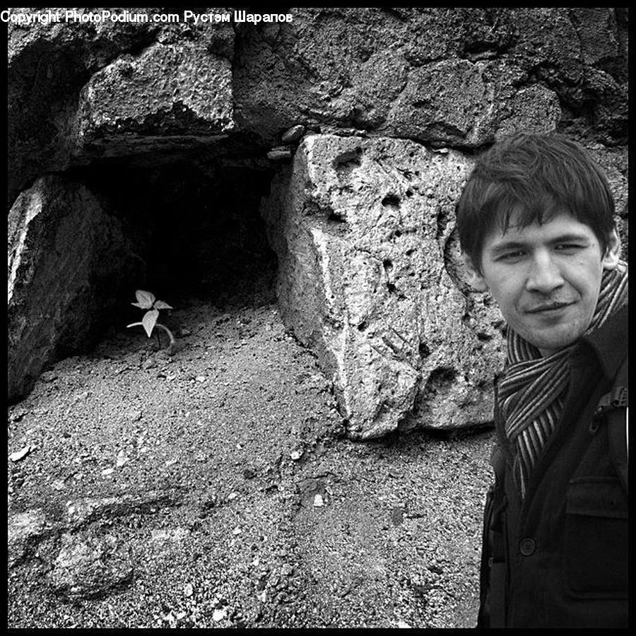People, Person, Human, Portrait, Selfie, Hole, Rock