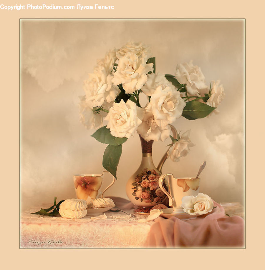 Blossom, Flower, Peony, Plant, Birthday Cake, Cake, Dessert